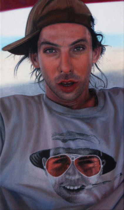 audrey nervi, peinture a l'huile
